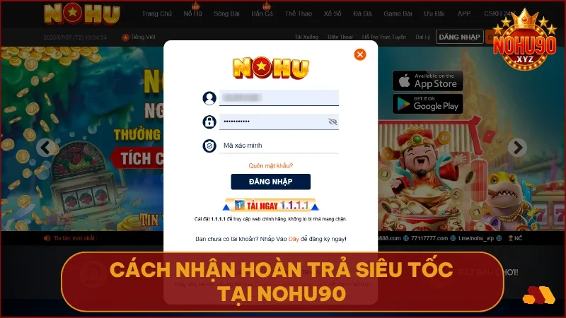 Nhận tiền hoàn chỉ với vài thao tác đơn giản trên điện thoại hoặc máy tính