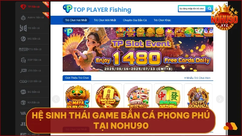 Kho game đa dạng từ nhiều nhà phát hành mang đến trải nghiệm không giới hạn.