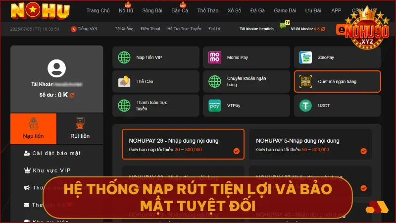 Giao dịch an toàn chỉ trong vài phút nhờ công nghệ mã hóa chuẩn ngân hàng.