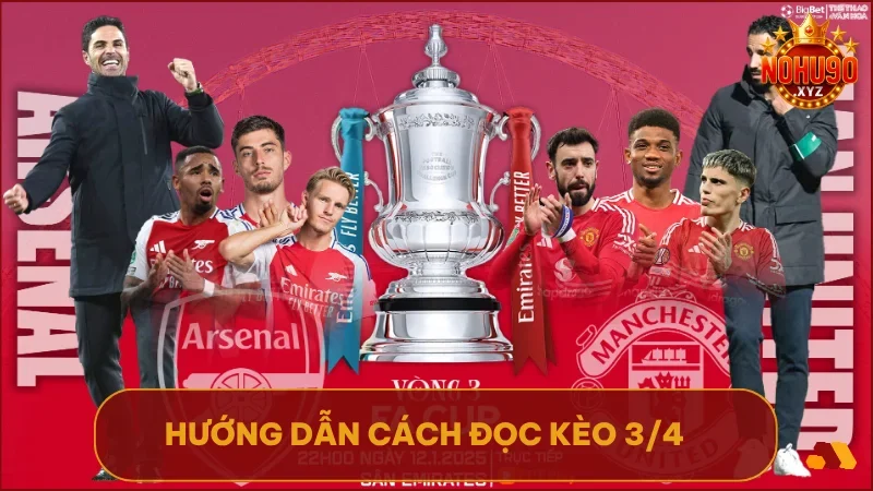 Đọc đúng kèo 3/4 giúp bạn hiểu rõ cách tính tiền và tránh rủi ro khi đặt cược