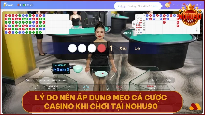 Áp dụng mẹo cá cược casino giúp bạn tăng cơ hội thắng và hạn chế rủi ro